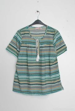 Picture of CURVY GIRL STRIPES TOP